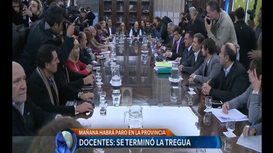 Se terminó la tregua docente: "Es increíble la enemistad que tienen con los trabajadores"