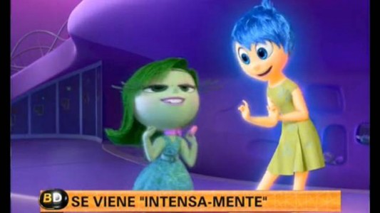 Revelan un tráiler de Intensa-mente, de Pixar