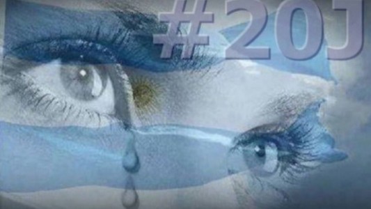 #20J: realizan marcha bajo el lema "Basta de jueces y fiscales cómplices"