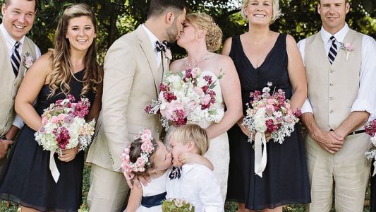 La nena de cuatro años que consiguió robarle el protagonismo a su madre el día de su casamiento