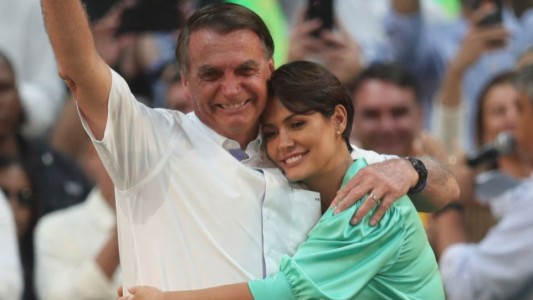 Michelle Bolsonaro afirmó que su esposo es "un enviado de Dios" para salvar Brasil