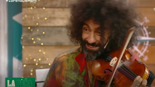 El violinista Ara Malikian homenajeó a Piazzolla en "La Peña de Morfi"