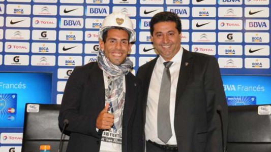 Angelici y Tevez definieron detalles para la vuelta