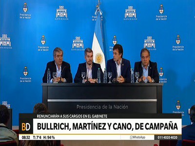 Renunciarán los tres ministros que son precandidatos