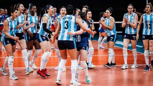 Mundial de Vóley: Las Panteras hicieron historia al vencer a República Checa