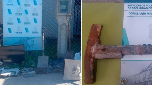 Hicieron un boquete en una casa para robar en la vivienda vecina: tres detenidos