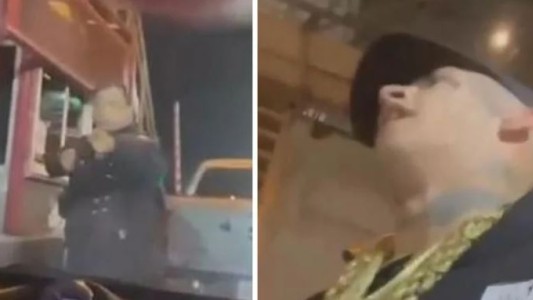 El descargo de L-Gante tras incidentes con policías: "Dibujaron una infracción"