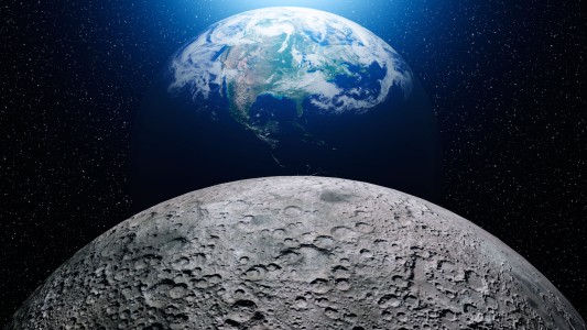 Nueva teoría sobre el origen de la Luna: sería un trozo de la Tierra