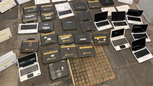 Cayó el “Rey de las notebooks”: robaba y revendía computadoras en escuelas