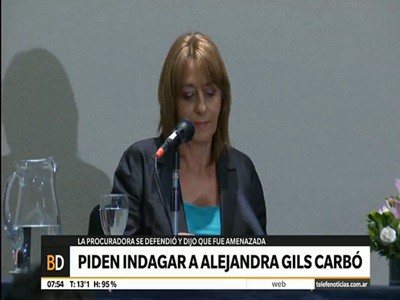 Un fiscal pidió la indagatoria de la procuradora Alejandra Gils Carbó