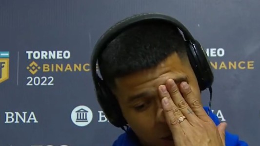 El llanto de Marcos Rojo al hablar de su lesión: "Todo indica que son los ligamentos"