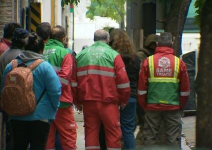 Un delincuente se atrincheró en un hotel familiar de Balvanera tras asaltar a una pareja