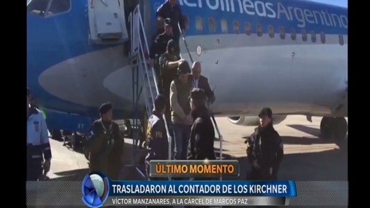 Trasladaron a Buenos Aires al contador de los Kirchner