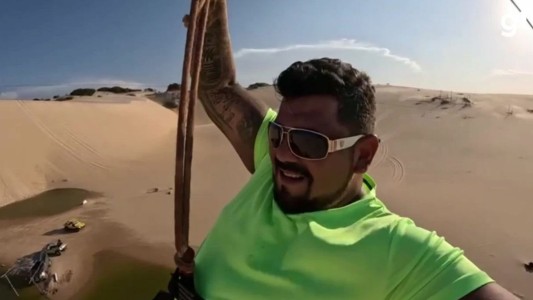 Paseaba con su esposa y grabó, sin saberlo, su propia muerte - #FlashChat