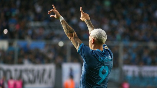 El posteo de Enzo Copetti tras el penal que llevó a la derrota de Racing