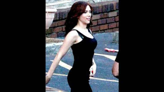 Scarlett Johansson apareció con nuevo look para ser "La viuda negra"