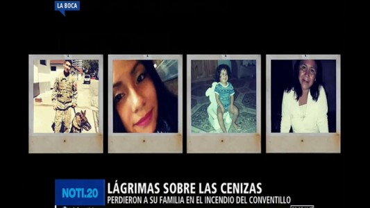 El drama de dos hermanas que perdieron a toda su familia en el incendio de La Boca