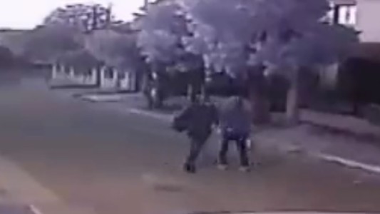 Video: así se fueron los sospechosos tras asesinar a la enfermera en Ciudad Evita