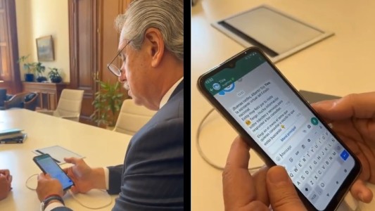 "Nunca nadie me contestó tan rápido": el Presidente interactuó con la asistente virtual "Tina"