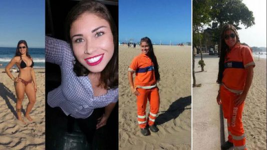 Furor en Río de Janeiro por la "barrendera sexy"