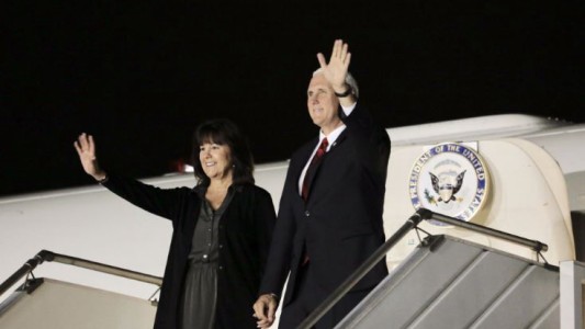 Llegó el vicepresidente de Trump y hoy se reúne con Macri