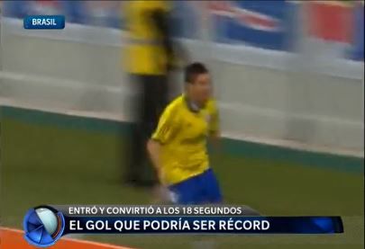 El gol que podría ser récord