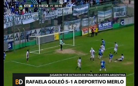 Goleó Rafaela por la Copa Argentina y jugará con San Lorenzo