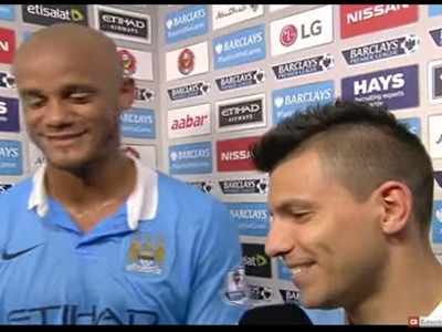 También para el Kun Agüero el inglés es "very dificult"