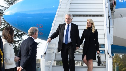 Alberto Fernández arribó a Francia para reunirse con Macron