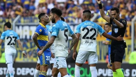 Se conocieron las sanciones para los expulsados en la final entre Boca y Racing: Benedetto y Alcaraz, los más castigados