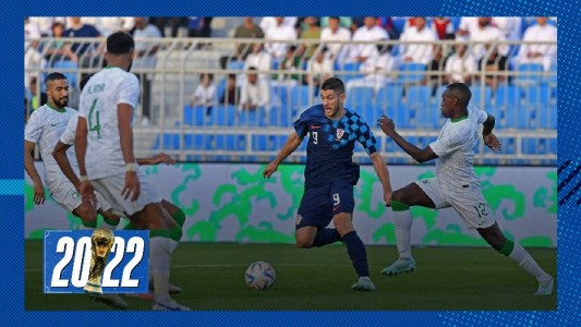 En la previa del debut en el Mundial ante Argentina, Arabía Saudita perdió ante Croacia