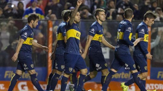 Boca le ganó a Godoy Cruz y mantuvo la punta