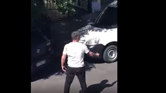 Una pelea familiar terminó a los tiros a plena luz del día: el impactante video