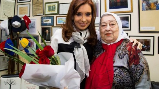 La sentida despedida de Cristina Kirchner a Hebe de Bonafini: "Simplemente gracias y hasta siempre"