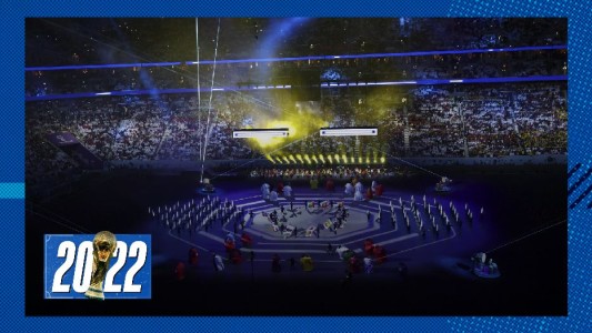 Qatar 2022: "Vamos, vamos Argentina", el momento viral de la inauguración