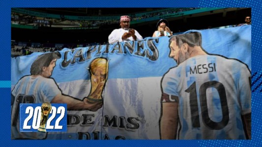 "Es para Diego que lo mira desde el cielo": Maradona presente en el debut argentino en Qatar