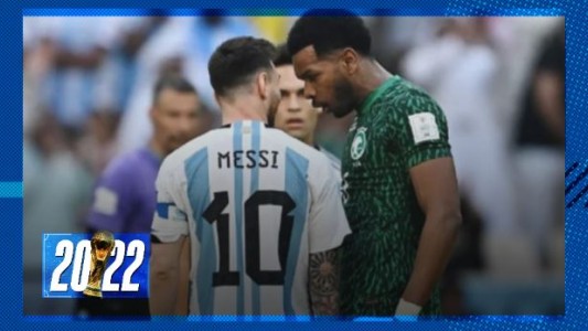 El defensor de Arabia Saudita que provocó a Messi contó qué fue lo que le dijo al argentino