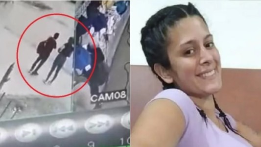 Una cámara captó la última imagen de Eliana Pacheco, la joven que desapareció el domingo
