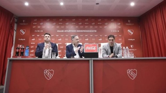 Independiente presentó oficialmente a Leandro Stillitano, su nuevo entrenador