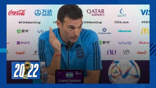 Scaloni no descartó "alguna variante" pero aclaró: "No vamos a cambiar la manera de jugar"