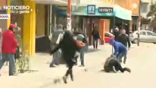 Incidentes frente al juzgado en Esquel