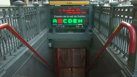 Paro en la línea B de subte por conflicto gremial