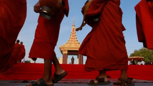 Templo budista se quedó sin monjes después de que todos dieran positivo a un test de metanfetamina