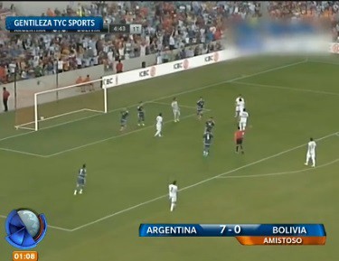 Reviví la goleada de Argentina