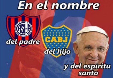 La paternidad de San Lorenzo sobre Boca: los afiches con las cargadas