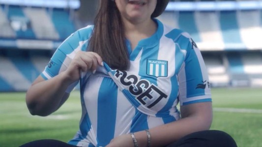 Te Presento: Lidia, la mujer que diseñó la camiseta de Racing para amamantar