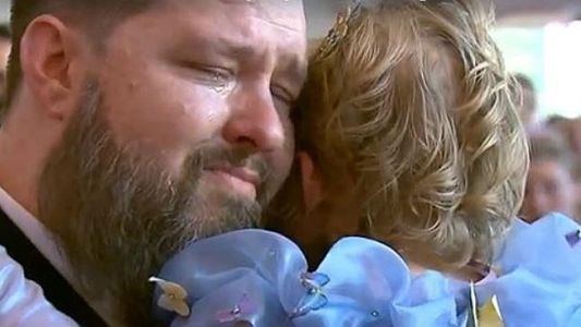 Organizan la fiesta de cumpleaños de su vida a su hija de 5 años enferma terminal