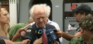 Blumberg y otros familiares de víctimas llegaron a Dolores para acompañar a los padres de Fernando