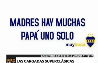 Los mejores afiches con las cargadas superclásicas