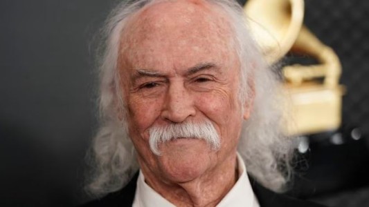 Murió David Crosby, pionero del folk-rock